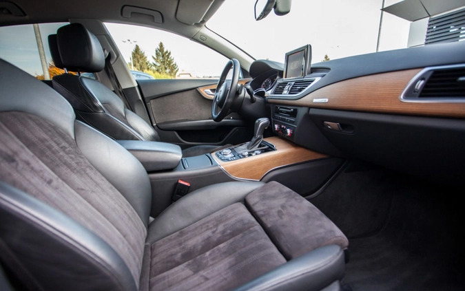 Audi A7 cena 134900 przebieg: 139600, rok produkcji 2017 z Goniądz małe 631